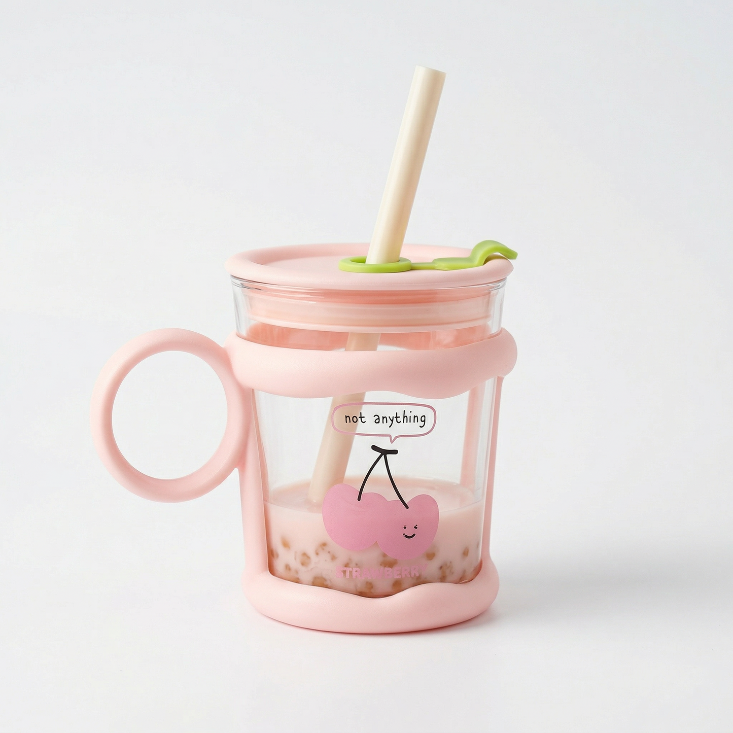Termo Cherry Cup GTG-410 Estilo Tierno y Práctico para Cada Bebida