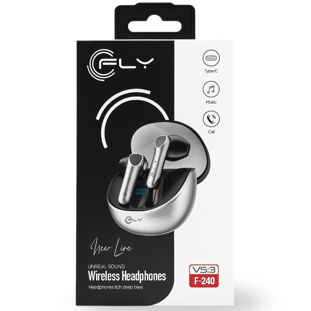 Audífonos True Wireless F-240 – Estilo y Rendimiento