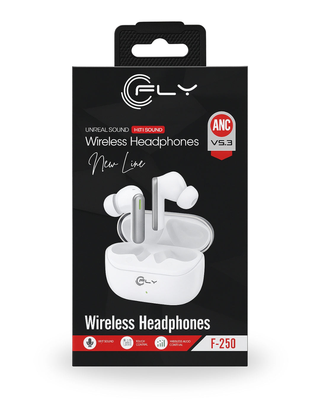 Audífonos Inalámbricos F-250 TWS – Sonido de Alta Fidelidad