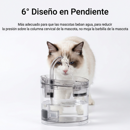 Bebedero de Mascota ALA-040 Fuente Automática con Sensor Inteligente
