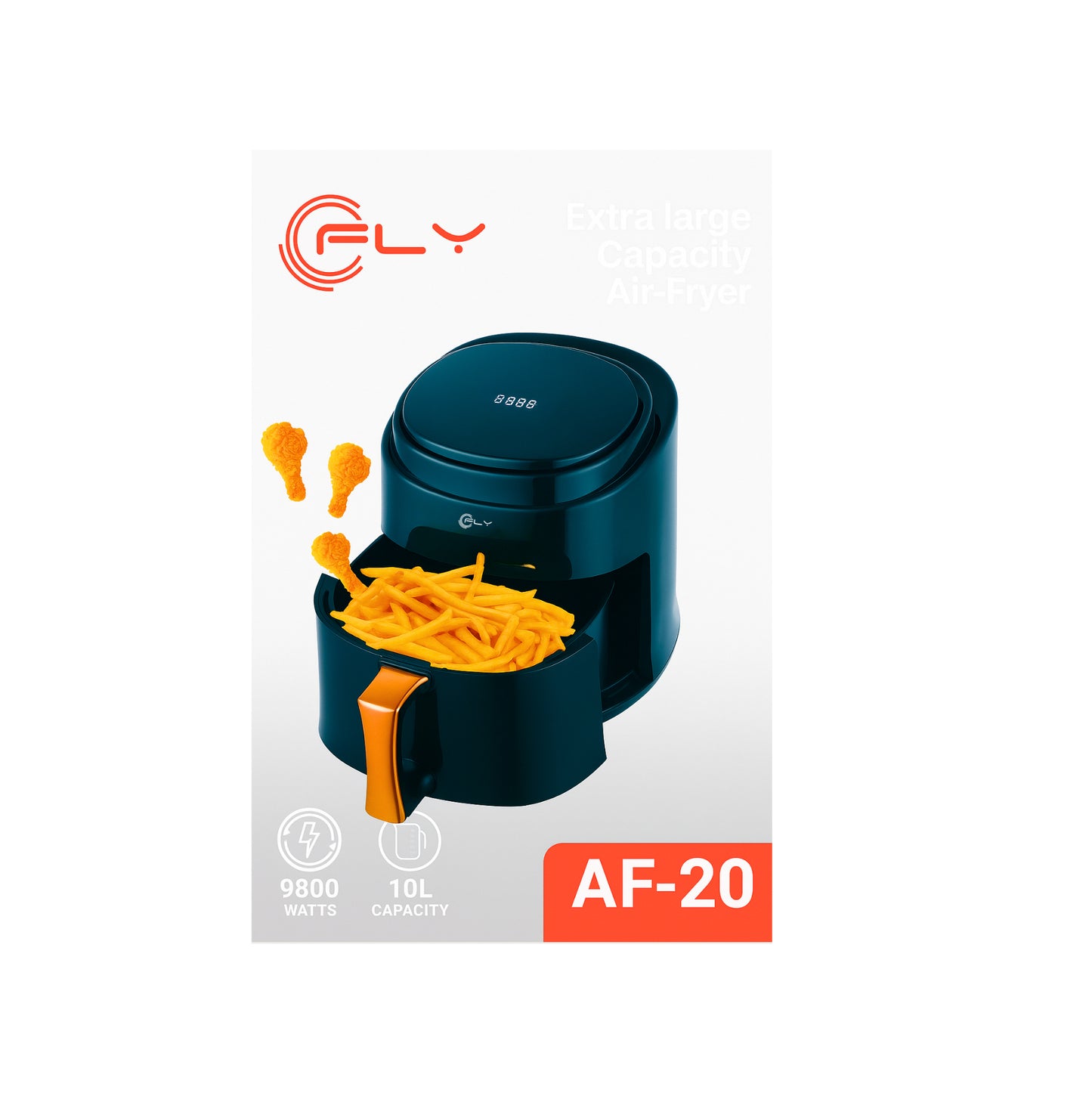 Freidora de Aire Digital AF-20 – Potencia y Sabor