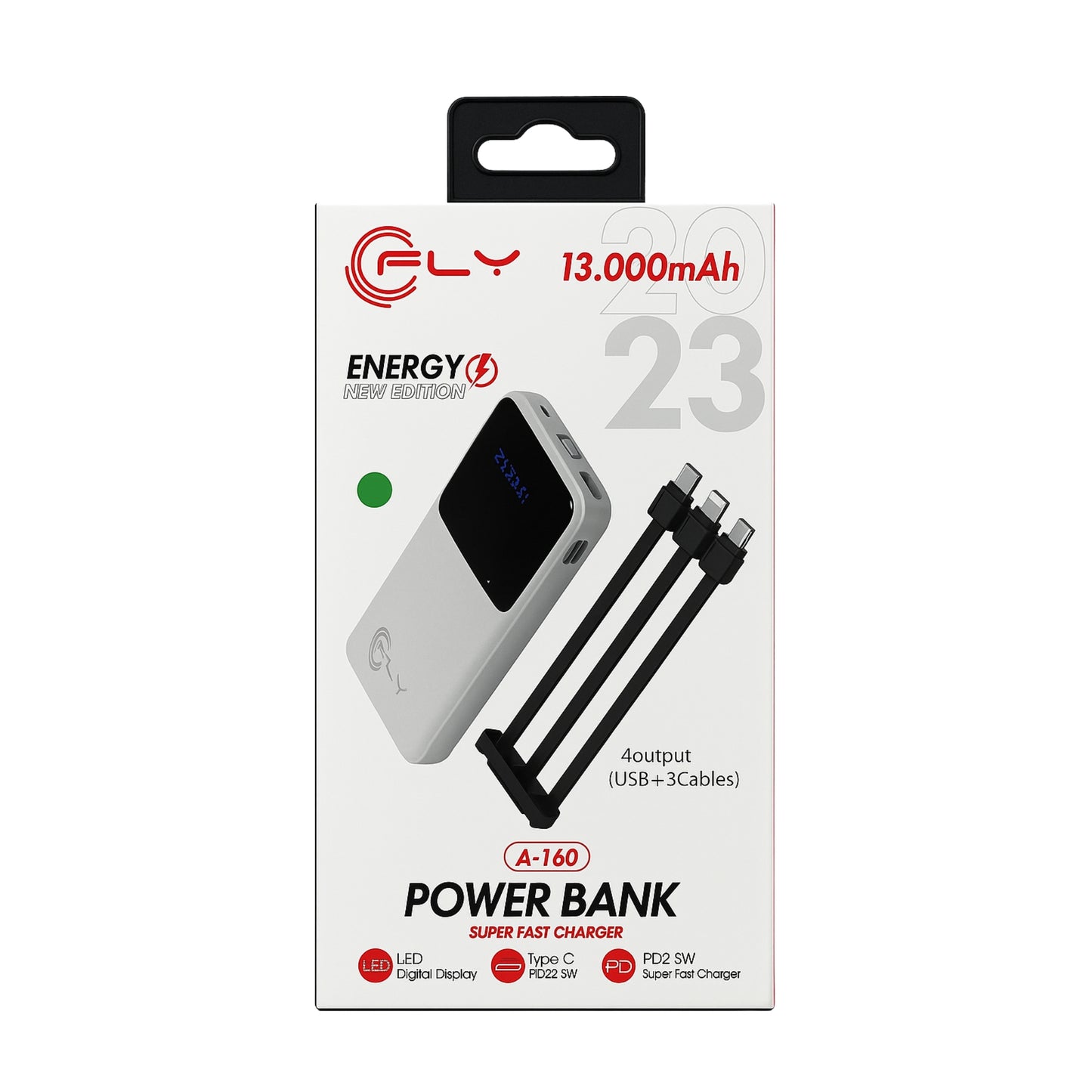 Power bank A-160 Con 13.000 mAh