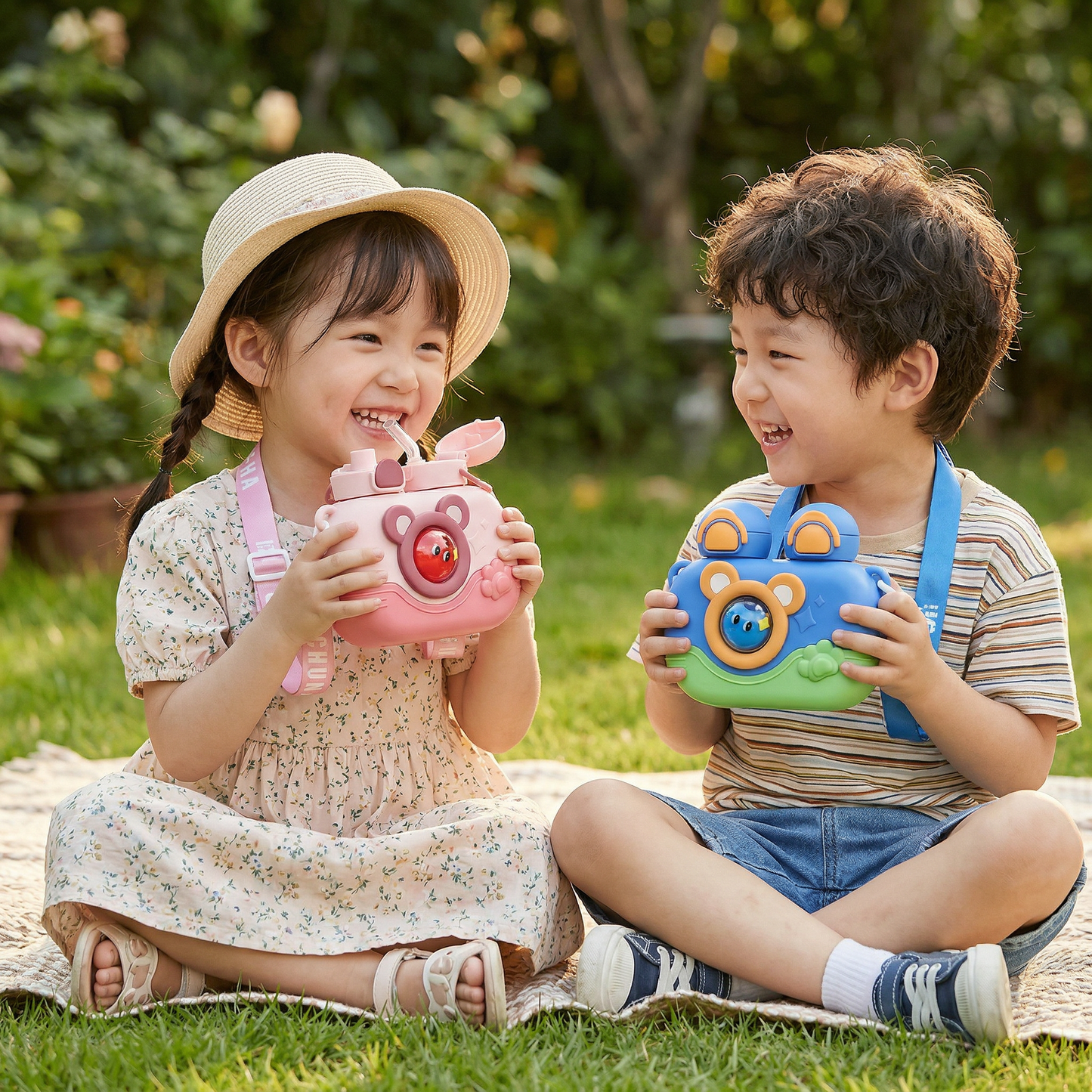 Termo Infantil Cámara Kids GTG-320 Diversión y Color en Cada Sorbo