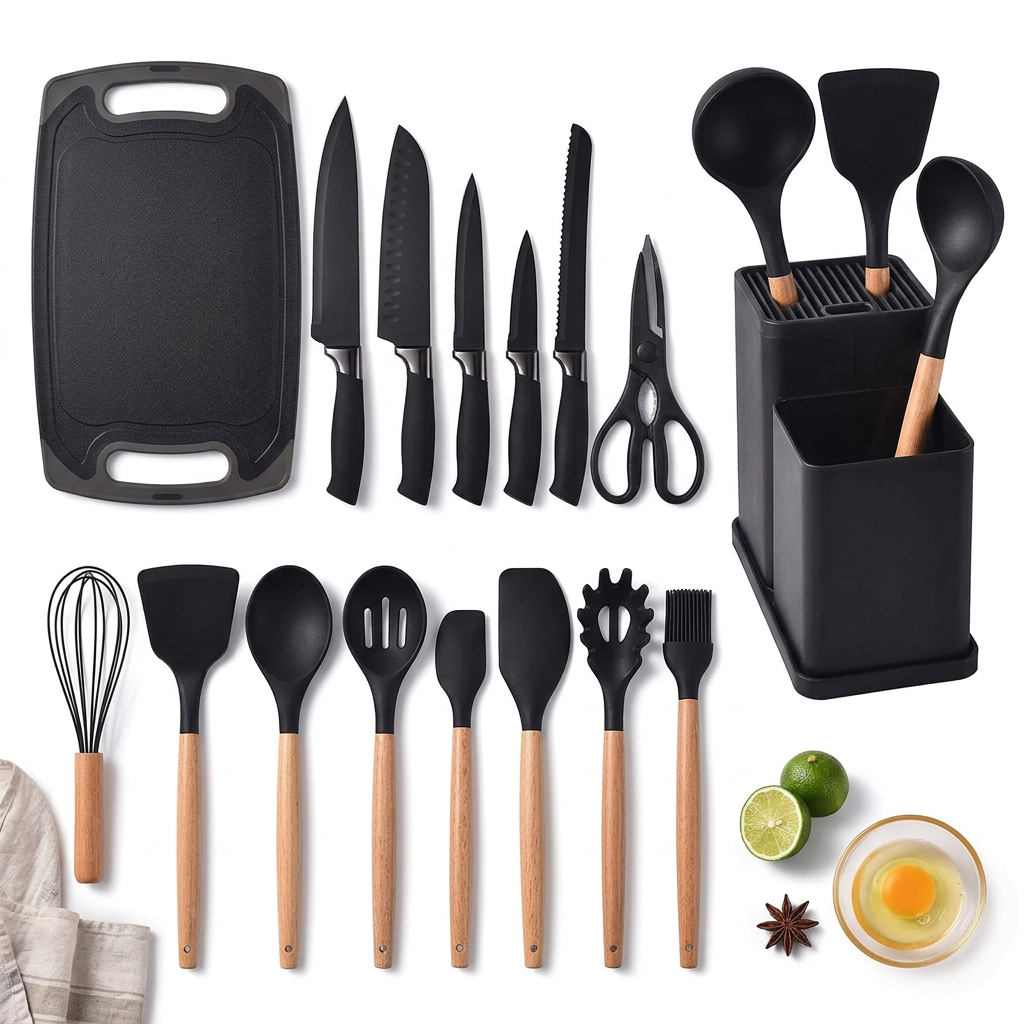 Set de Cocina C&L-580 Todo lo que Necesitas para Cocinar con Estilo