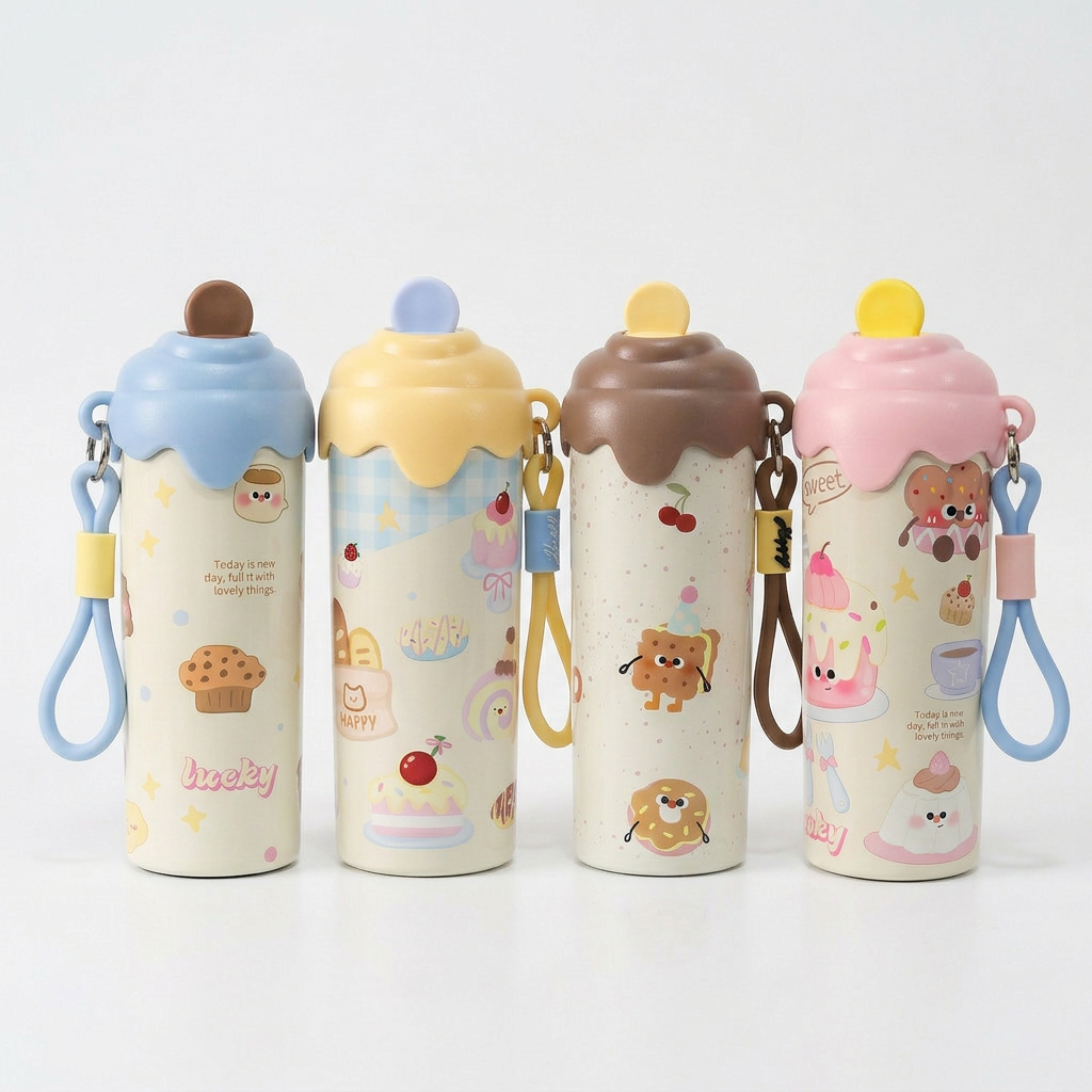 Termo Infantil GTG-090 Diversión y Temperatura Perfecta para Cada Día