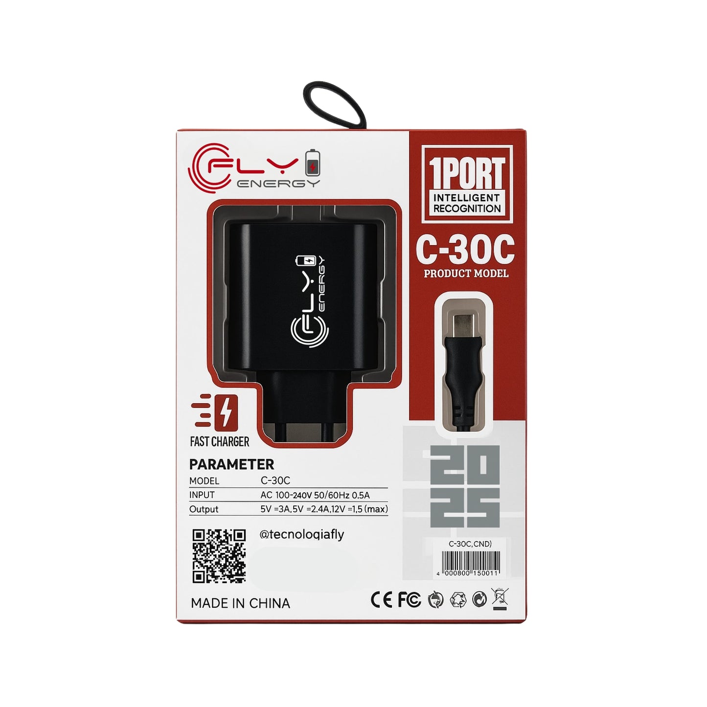 Cargador USB C-30 de Alto Rendimiento 5A