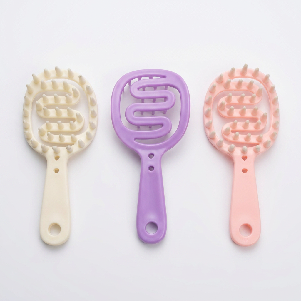 Cepillo Masajeador CDC-170  Desenreda, Masajea y Cuida tu Cabello