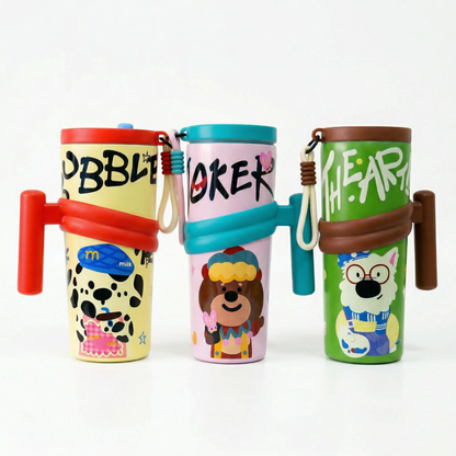 Termo Infantil GTG-100 Diversión, Color y Bebidas Siempre Frescas