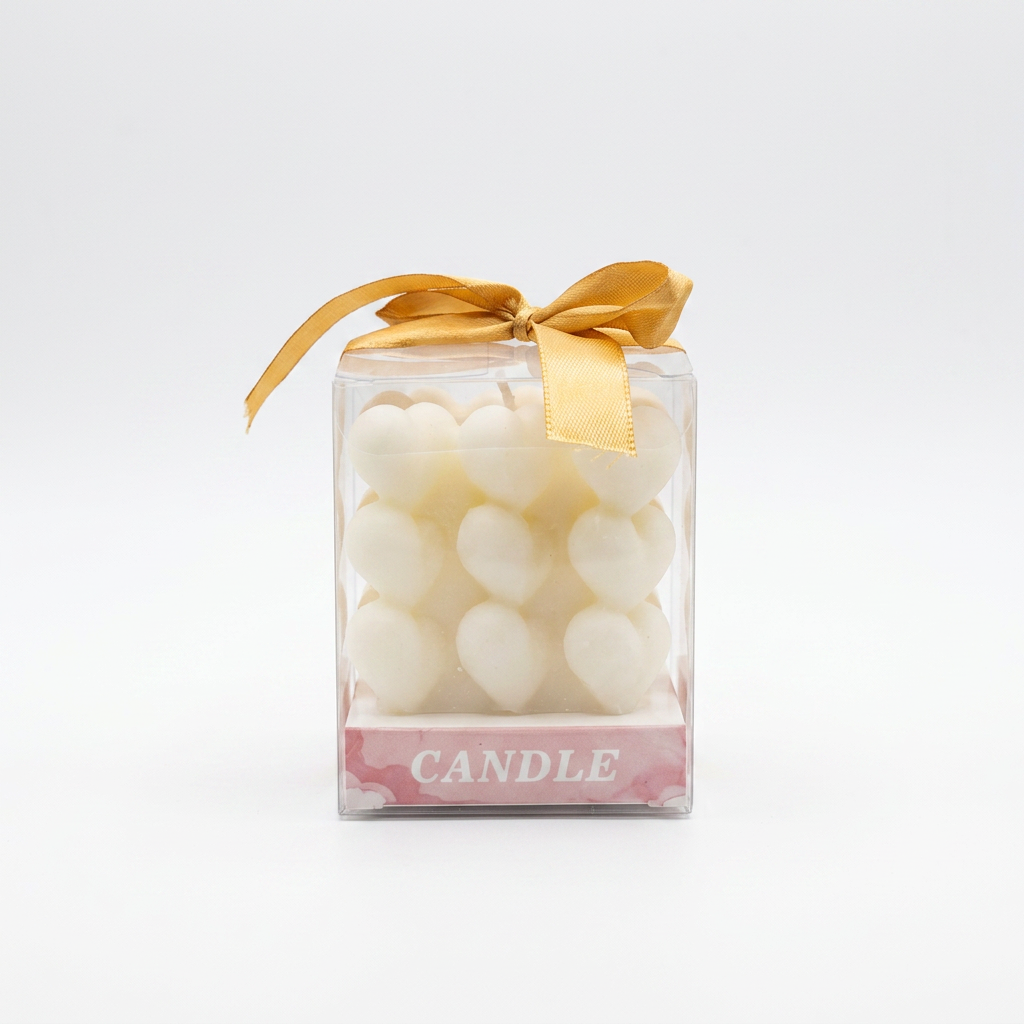 Vela Decorativa Corazones APH-070 Delicada, Elegante y Perfecta para Ambientar