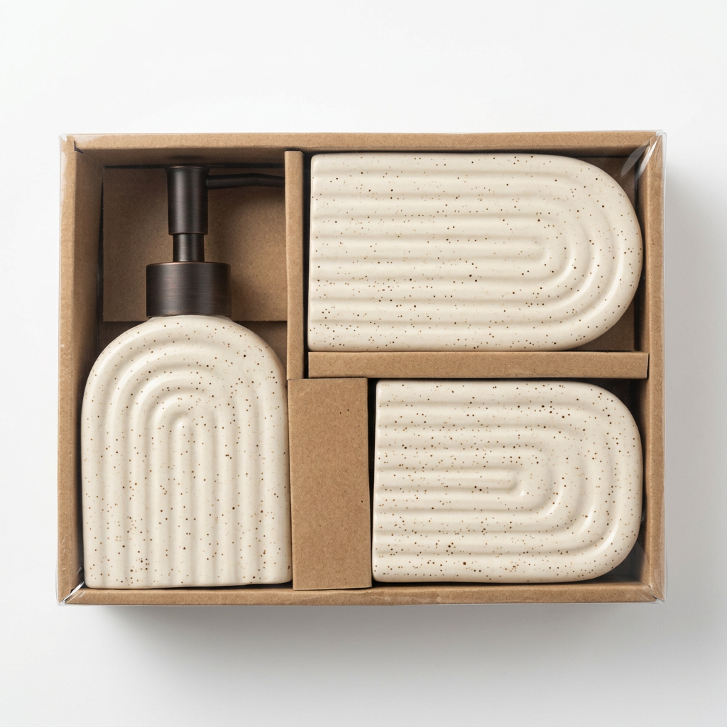 Kit Dispensador de Jabón A&B-280 Organización Elegante para tu Baño