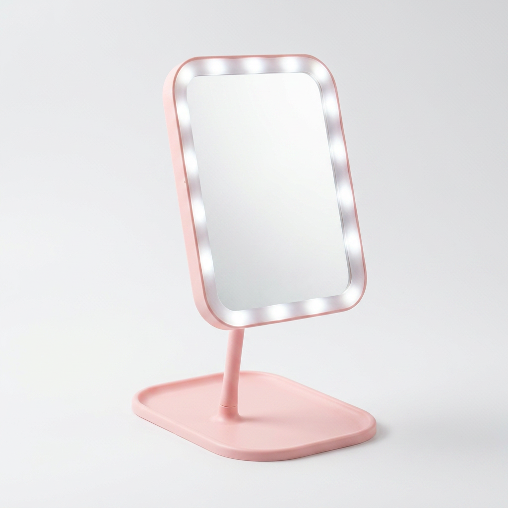 Espejo de Mesa LED Rectangular DEC-070 Iluminación Clara y Diseño Moderno