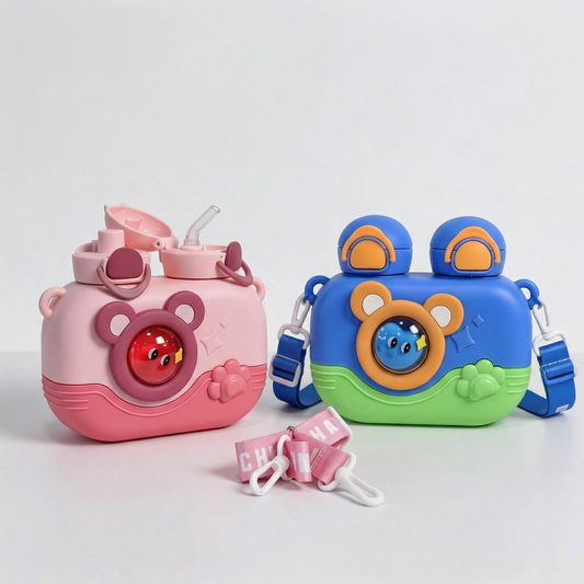 Termo Infantil Cámara Kids GTG-320 Diversión y Color en Cada Sorbo