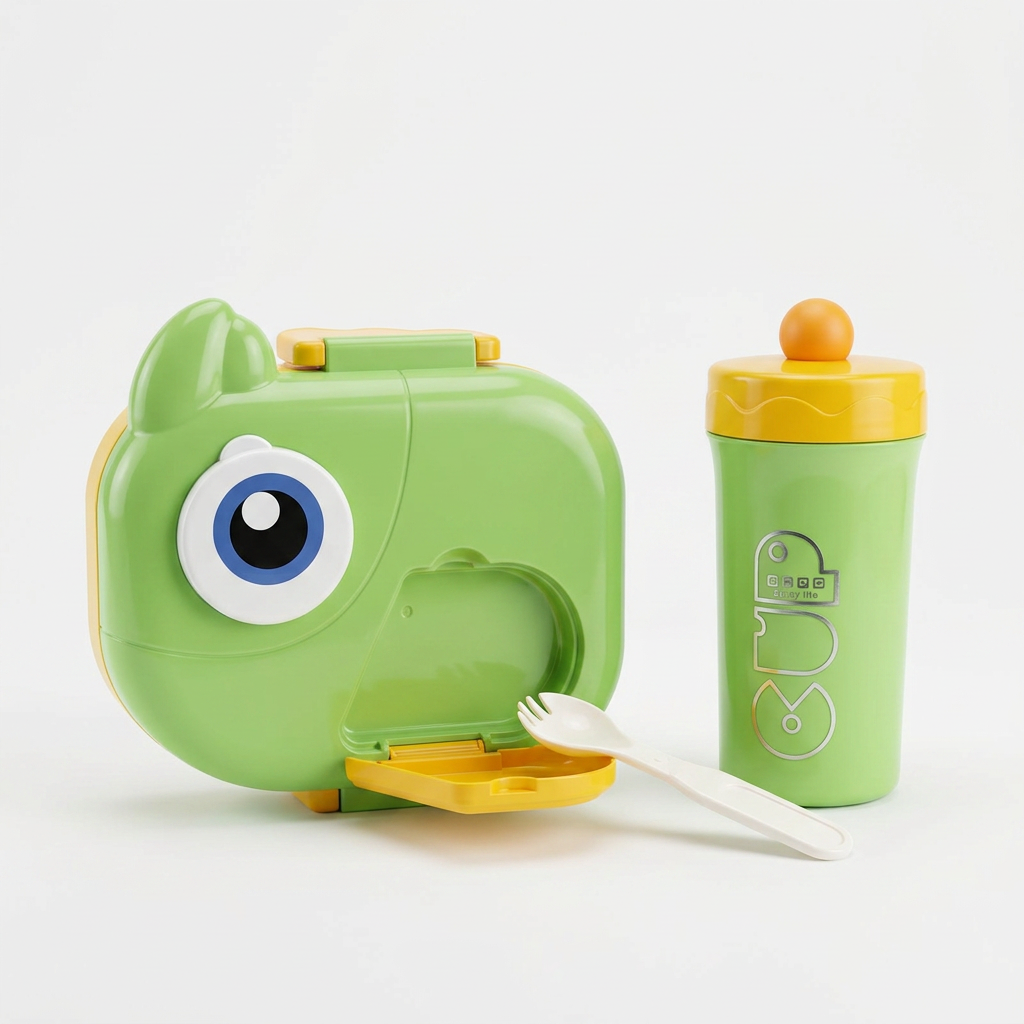Set Lonchera y Termo Elefante ALI-050 Infantil, Práctico y Divertido