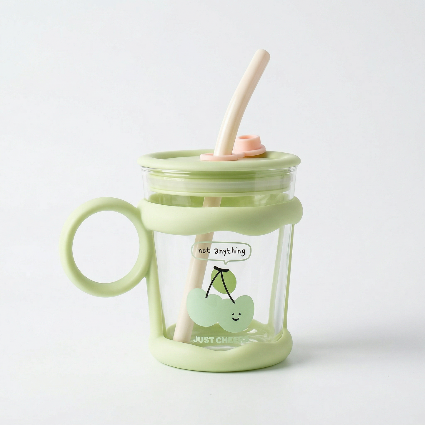 Termo Cherry Cup GTG-410 Estilo Tierno y Práctico para Cada Bebida