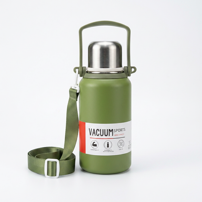 Termo Acero Tapa Taza GTG-500 Resistente, Práctico y Fácil de Llevar
