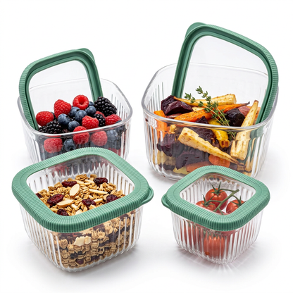 Recipientes Herméticos C&L-560 Conserva la Frescura por Más Tiempo