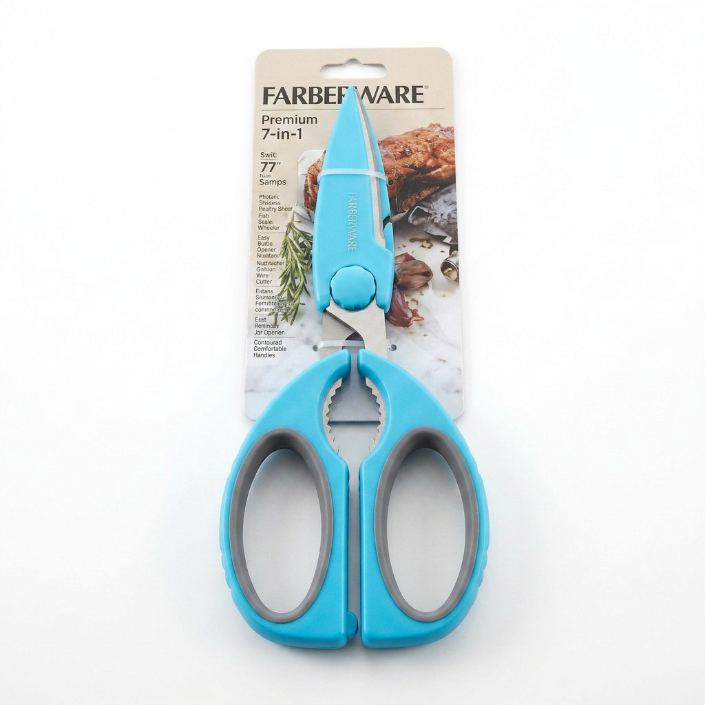 Tijera Multiusos C&L-730 Precisión y Comodidad para Tu Cocina
