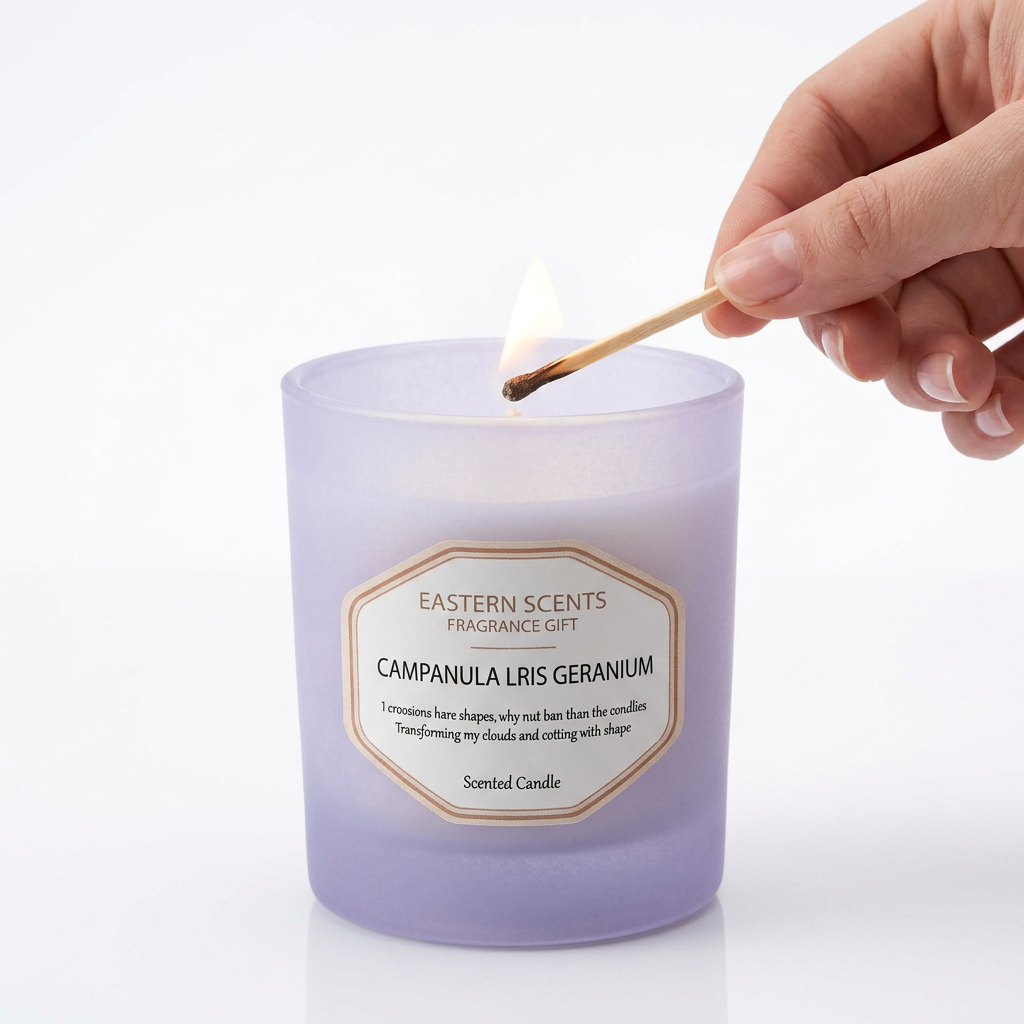 Vela Aromática Vidrio Esmerilado APH-050 Aroma y Estilo para tus Espacios