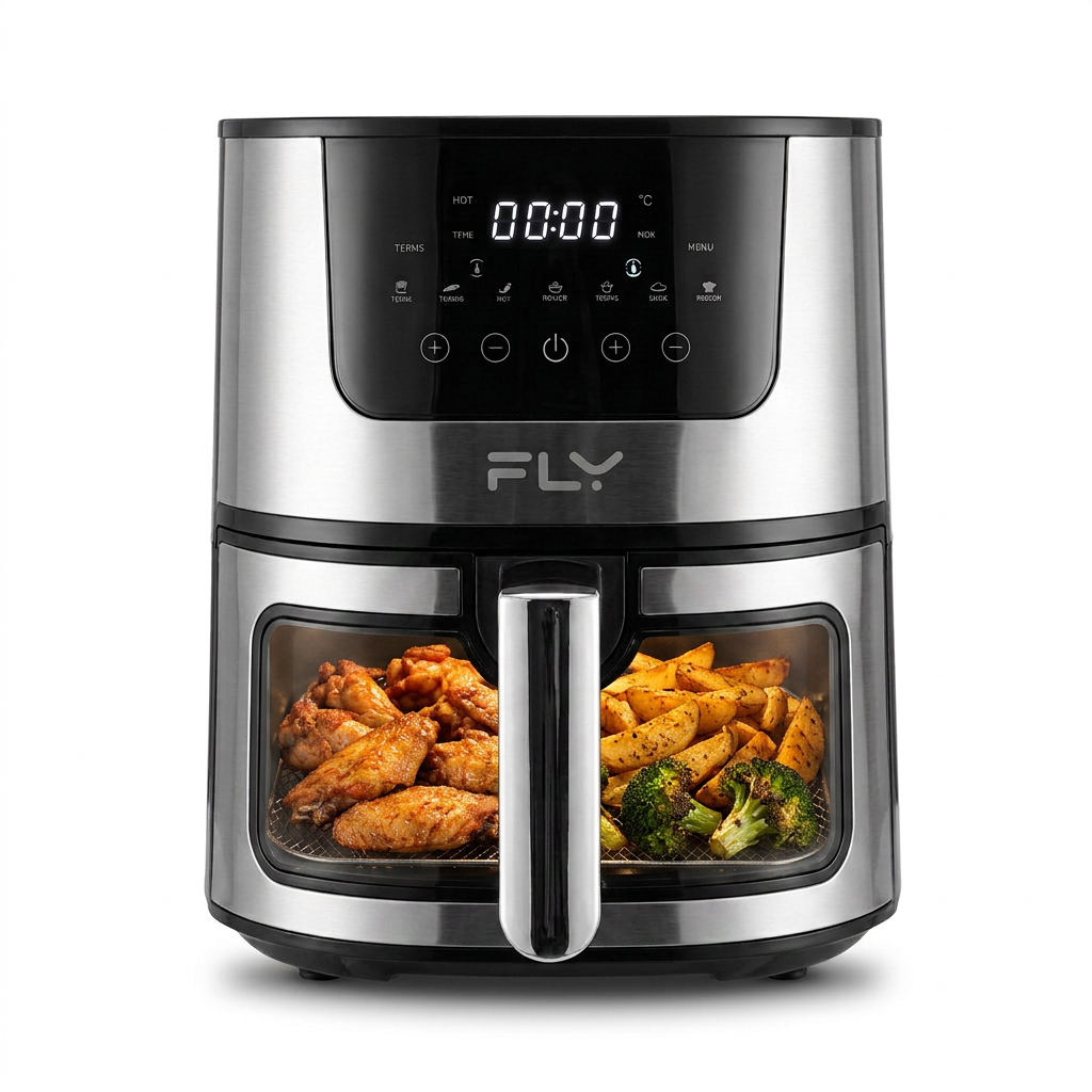 Airfryer AF-010 Cocina Más Saludable, Rápida y Crujiente sin Aceite