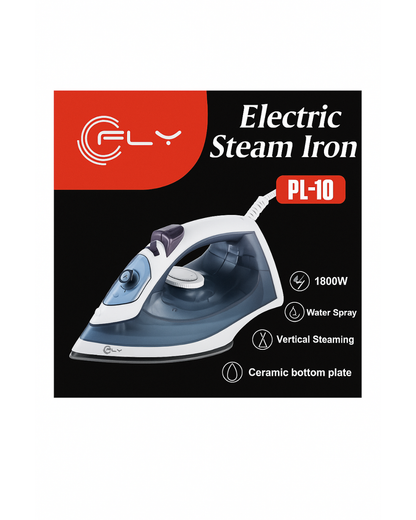 Plancha Eléctrica PL-10 Vapor Vertical 1800W