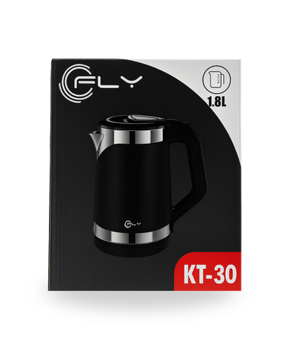 Tetera Eléctrica KT-30 de Acero Inoxidable – 1.8L