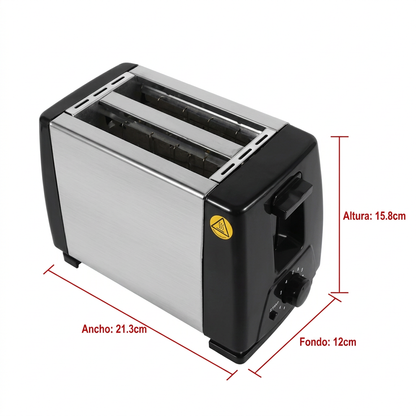 Cafetera Sokany 12 Tazas + Tostadora Eléctrica de 2 Rebanadas