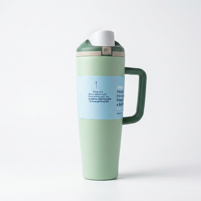 Vaso Térmico con Asa y Pitillo GTG-470 Comodidad y Estilo para tus Bebidas
