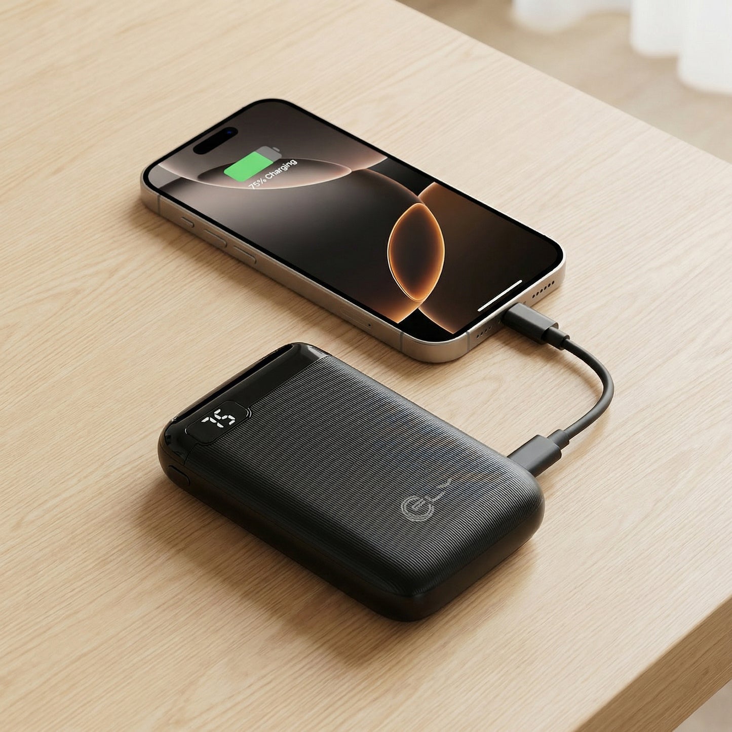 Power Bank Portátil A-120 5.000 mAh – Compacto, Práctico y Siempre Listo