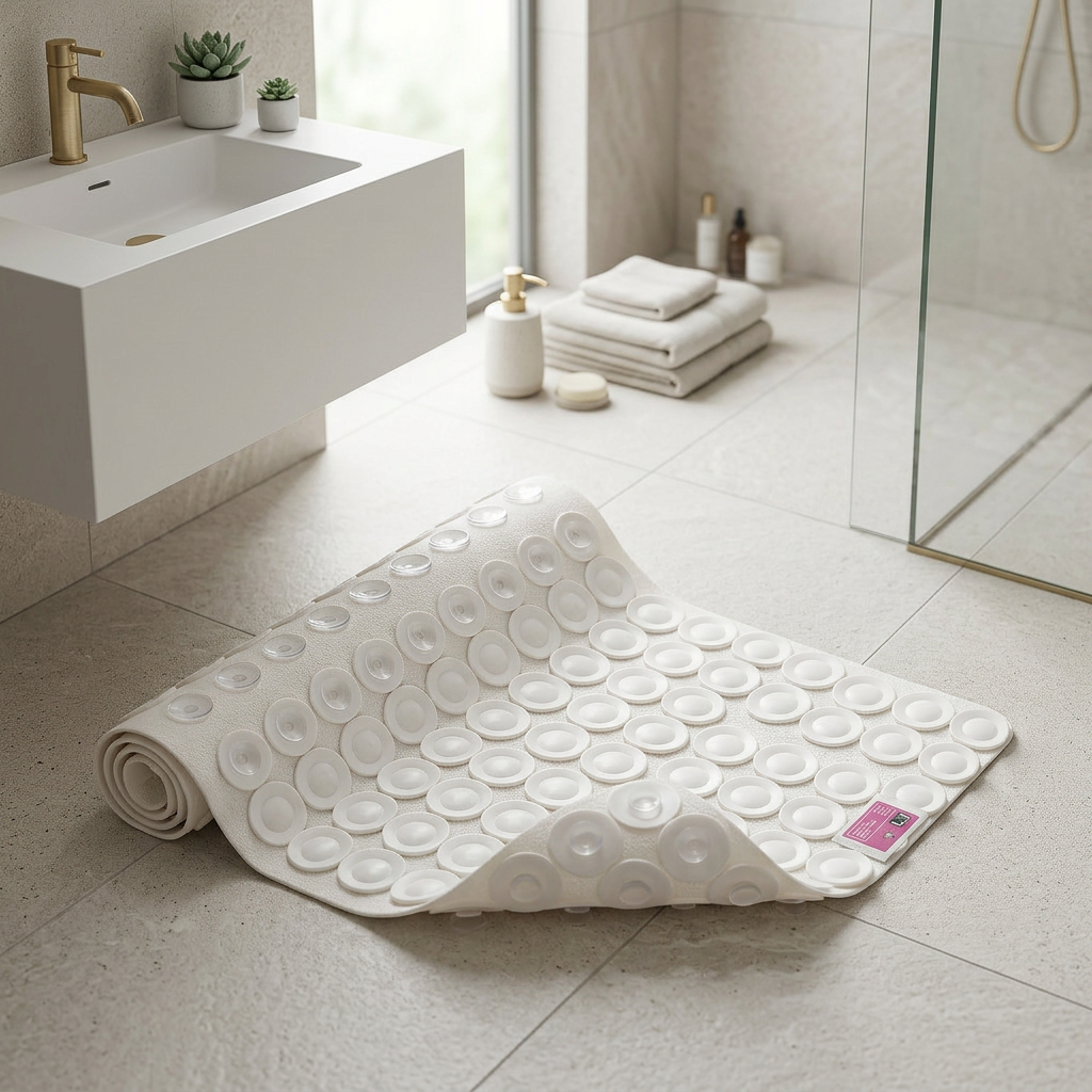 Tapete de Baño A&B-310 Antideslizante, Seguro y Fácil de Limpiar