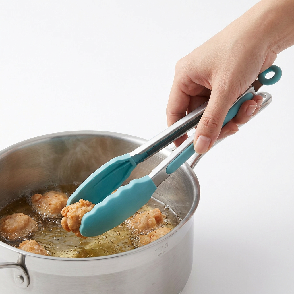 Pinza de Cocina C&L-740 Mayor Control y Seguridad al Cocinar