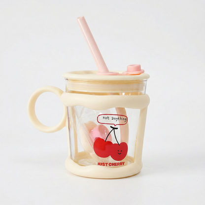 Termo Cherry Cup GTG-410 Estilo Tierno y Práctico para Cada Bebida