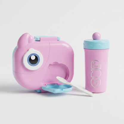 Set Lonchera y Termo Elefante ALI-050 Infantil, Práctico y Divertido