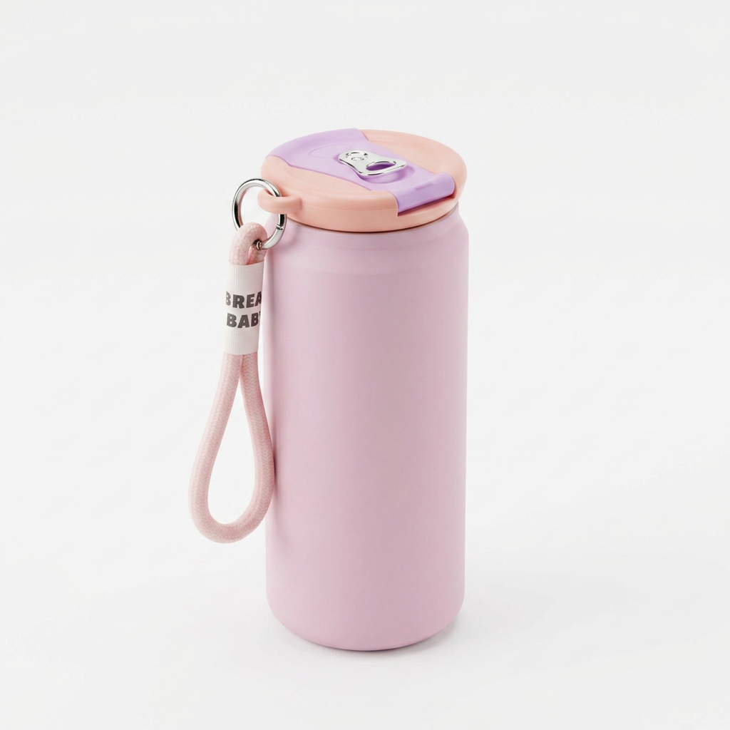 Termo Forma de Lata Colores GTG-450  Estilo Práctico para Bebidas en Movimiento