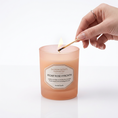 Vela Aromática Vidrio Esmerilado APH-050 Aroma y Estilo para tus Espacios