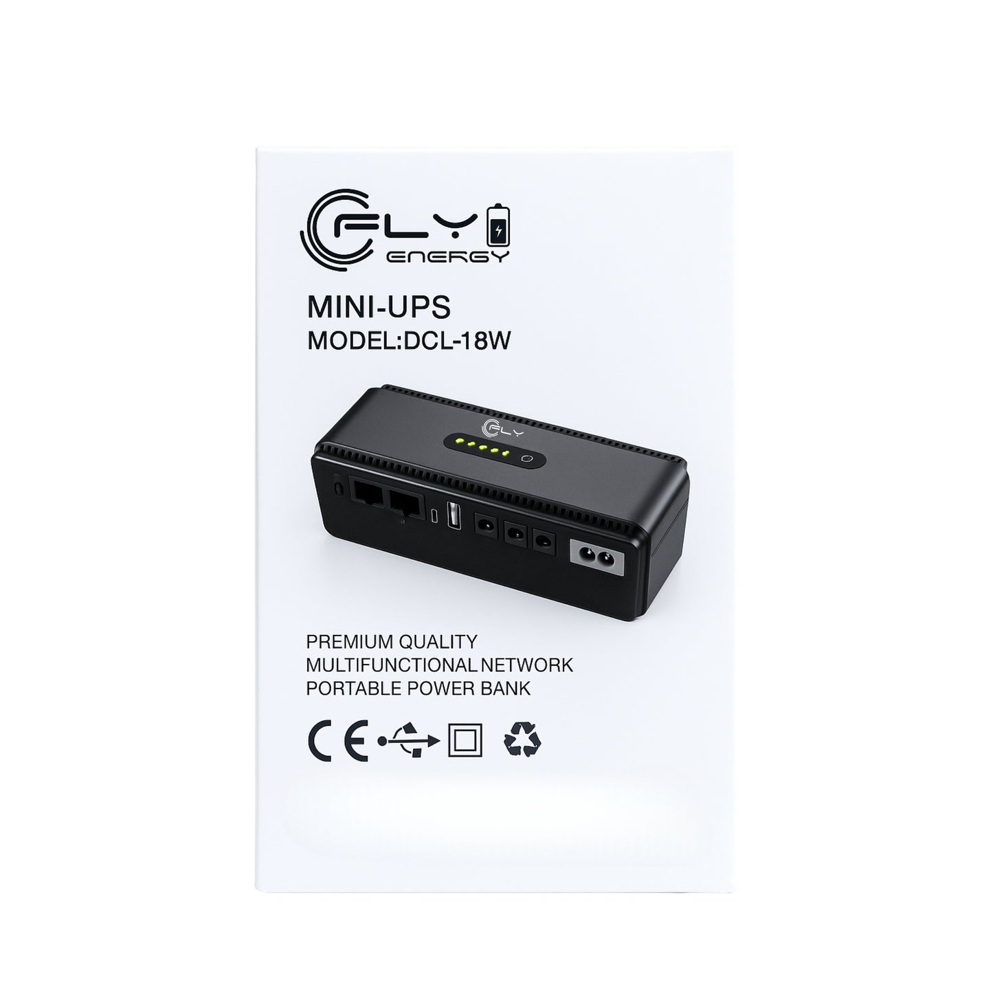 Batería De Respaldo Pequeña Mini-Ups FLY