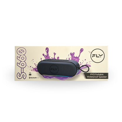 Parlante Bluetooth S-660 20W – Sonido Potente y Luces RGB
