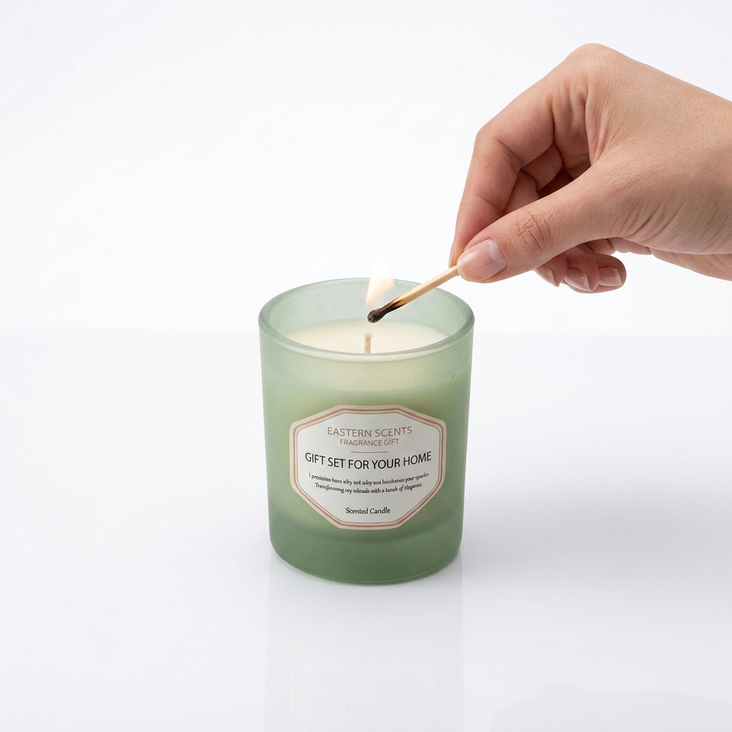 Vela Aromática Vidrio Esmerilado APH-050 Aroma y Estilo para tus Espacios