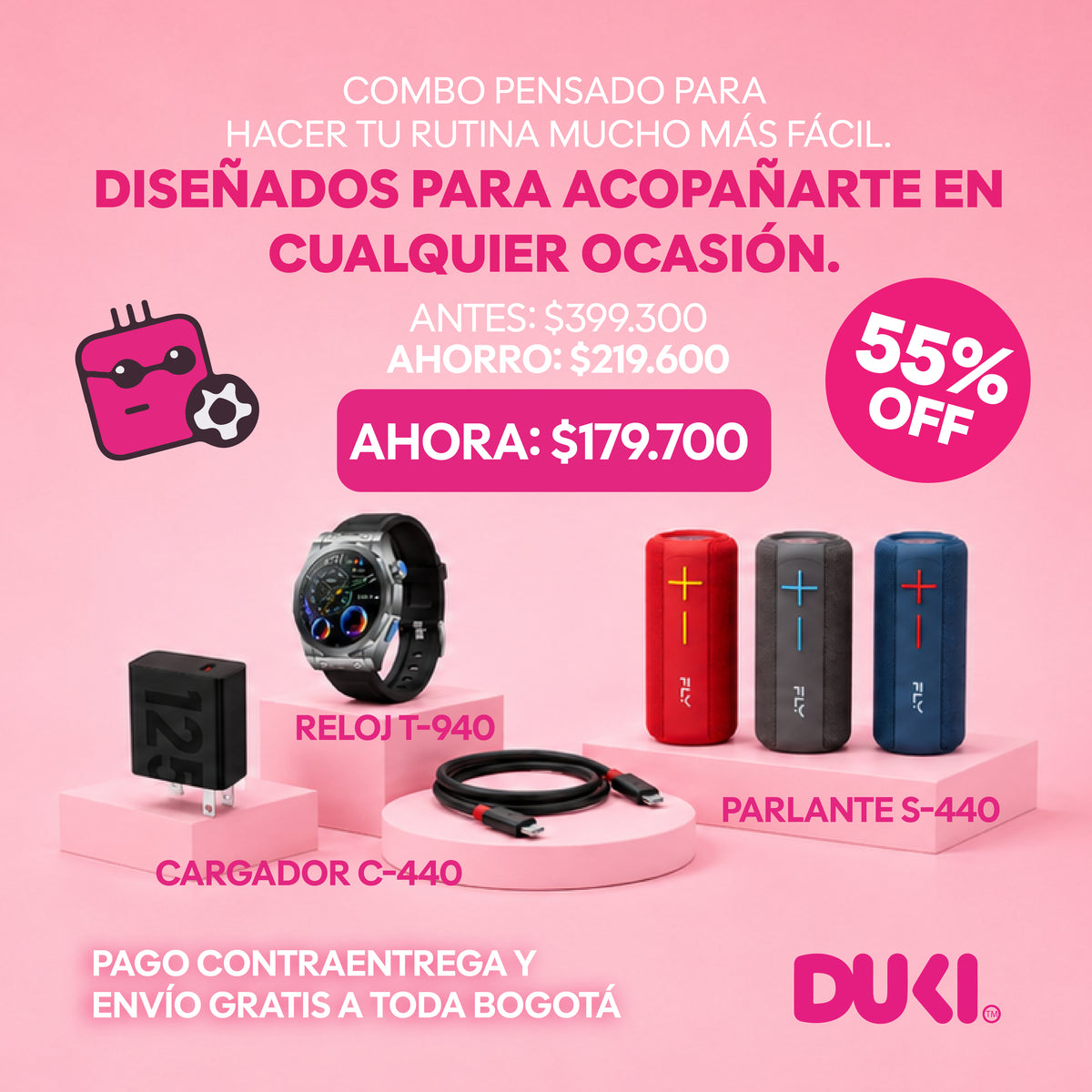 Combo Smart Sound Exclusivo - DUKI, vista 1 de 6