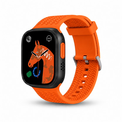 Reloj Smartwatch + Termo Térmico 1250ml Negro/Blanco + Audífonos Bluetooth Blanco
