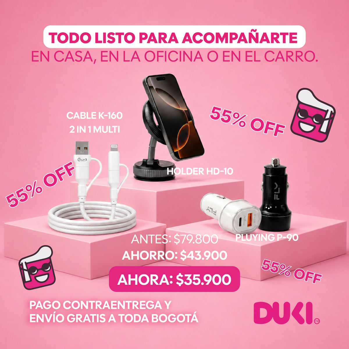 Combo Mobile Plus - DUKI, vista 1 de 5