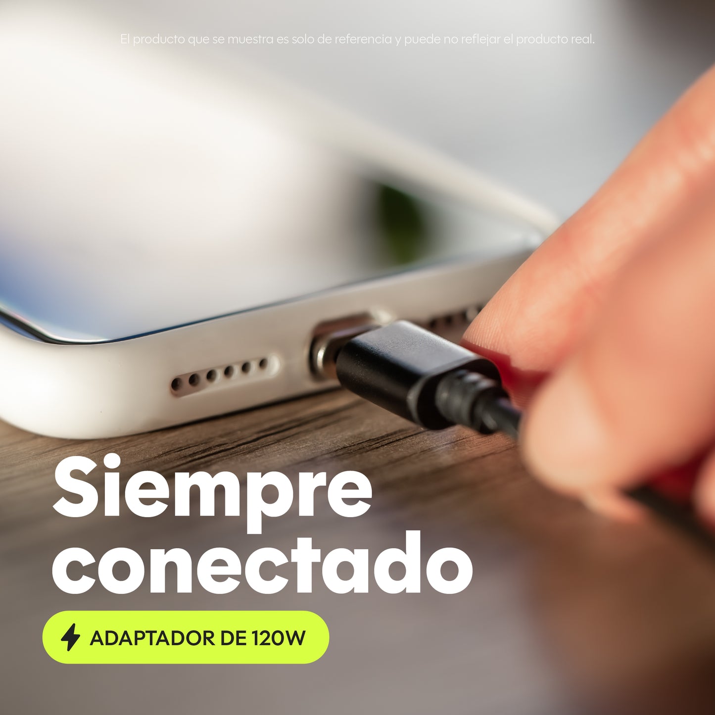 Estación de Carga C-220 GaN 120W USB-A + 3 USB-C