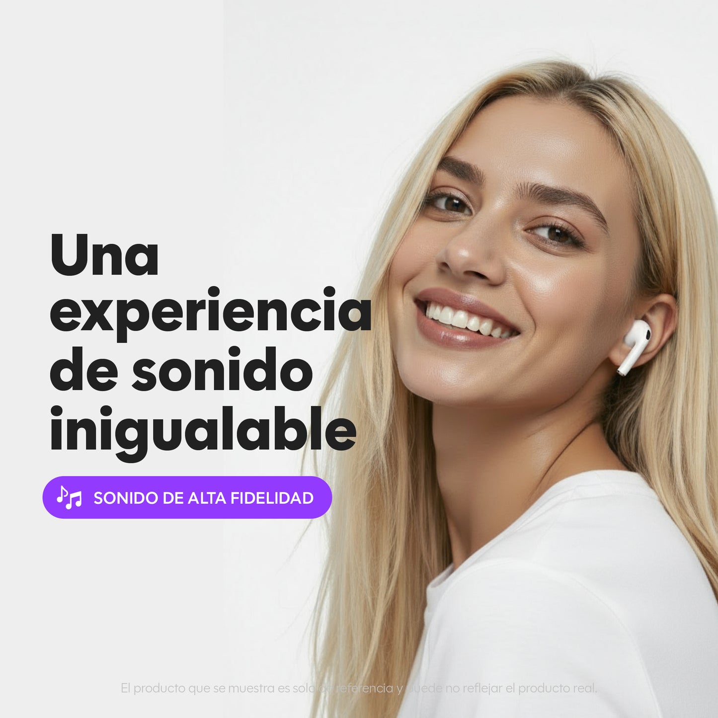 Audífonos Inalámbricos F-250 TWS – Sonido de Alta Fidelidad