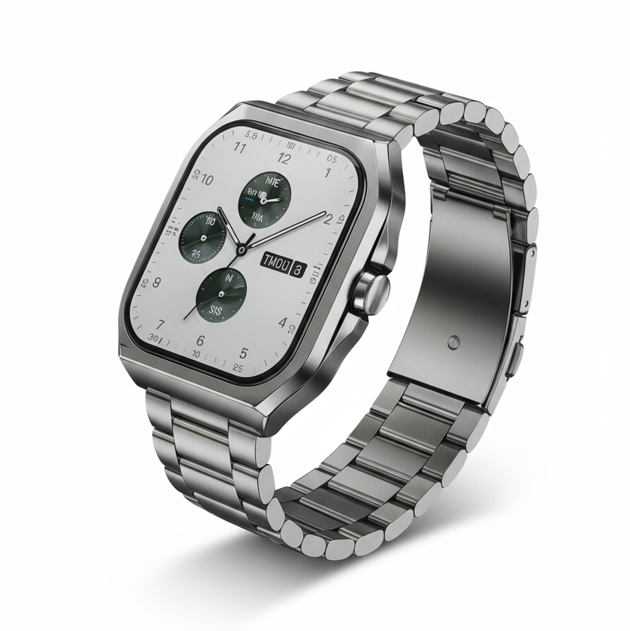 Smartwatch T-930 AMOLED de 1.3” con Carga Inalámbrica