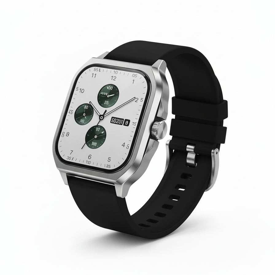 Smartwatch T-930 AMOLED de 1.3” con Carga Inalámbrica