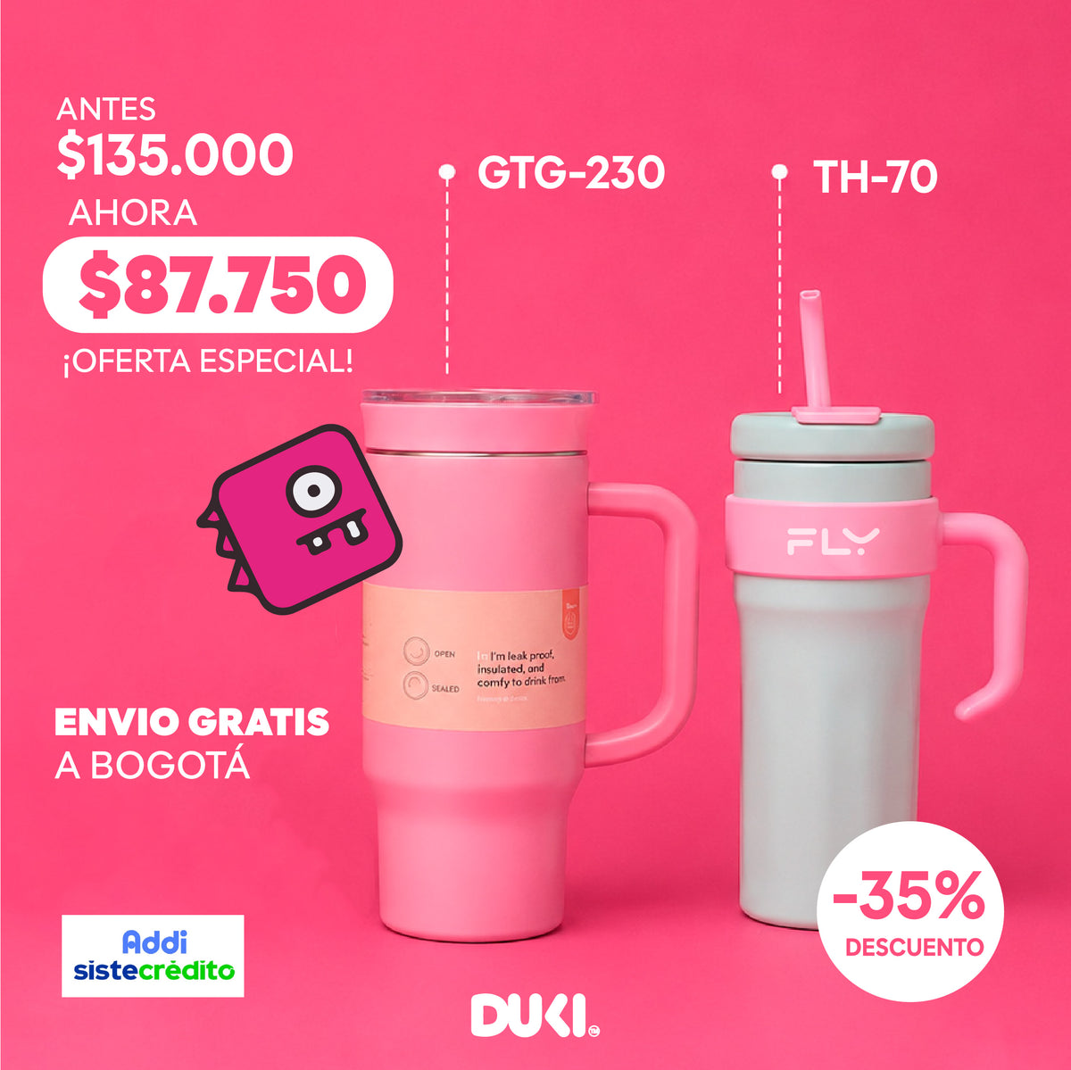 Combo Termos GTG-230 + TH-70 - DUKI, vista 4 de 6