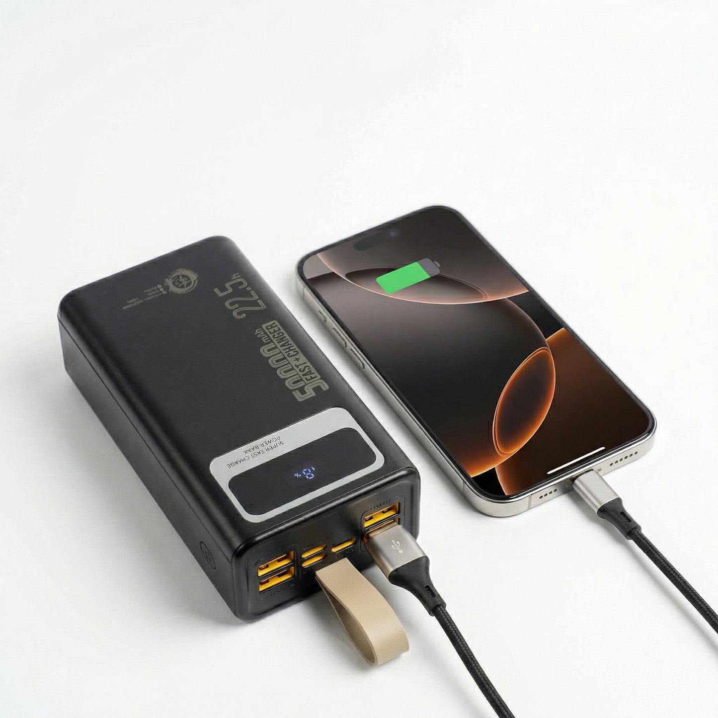 Power Bank A-50 50.000 mAh Alta Capacidad y Carga Rápida 22.5W