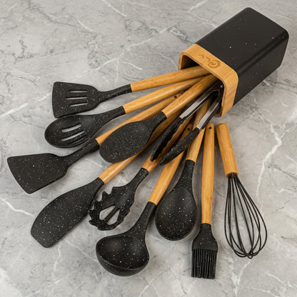 Kit Profesional de Utensilios KT-70 con Soporte Premium
