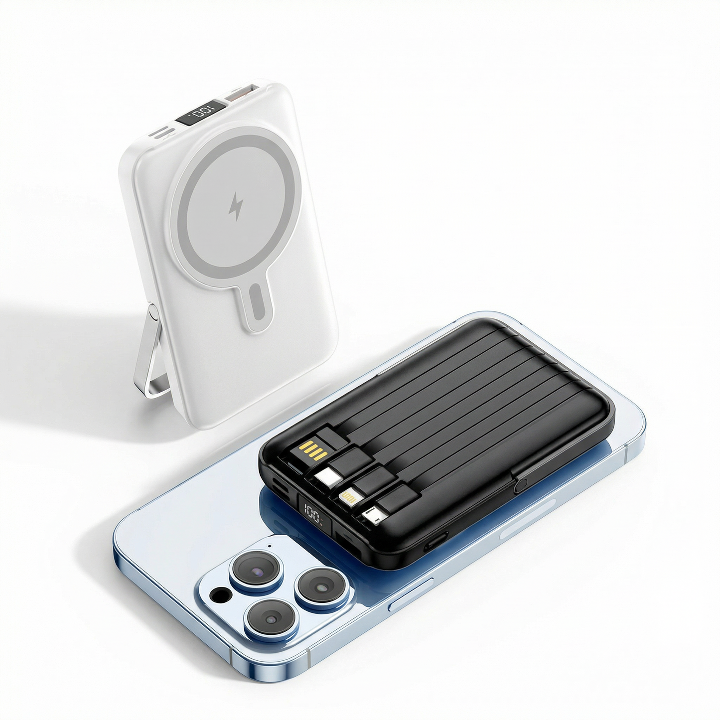 Power Bank A-250 10.000 mAh Carga Inalámbrica Magnética y PD 20W