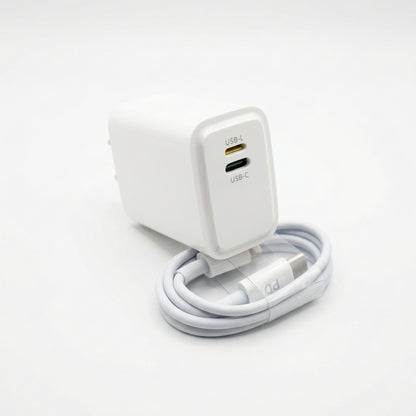 Cargador Rápido C-390 PD 20W 2 en 1 USB-C + USB-L