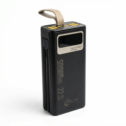 Power Bank A-50 50.000 mAh Alta Capacidad y Carga Rápida 22.5W